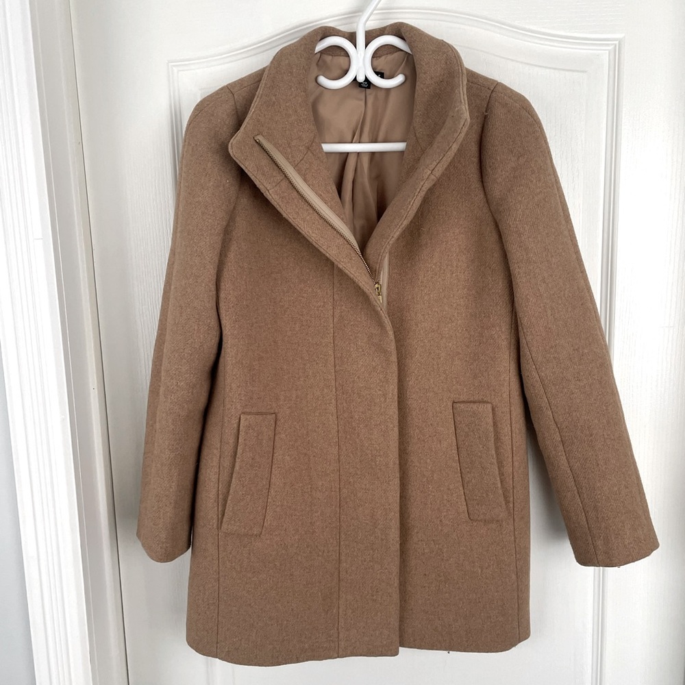 J. Crew Factory Tan Pea Coat